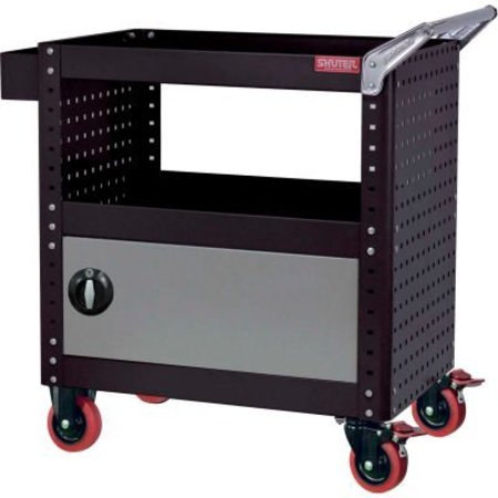 LDS INDUSTRIES LDS Shuter CT-HD Steel Adjustable Shelf Utility Cart 35" x 20" 800 Lb Capacity 1010639